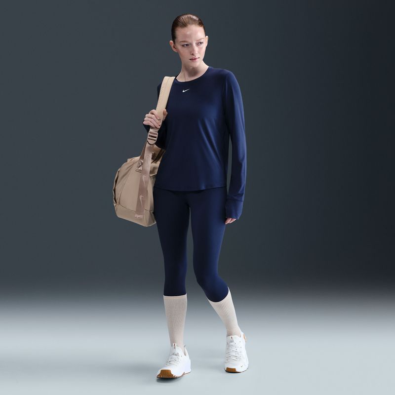 Nike One 7/8-legging met hoge taille voor dames - Blauw