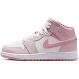 Jordan 1 Mid - Kindersneakers - Roze - Textiel