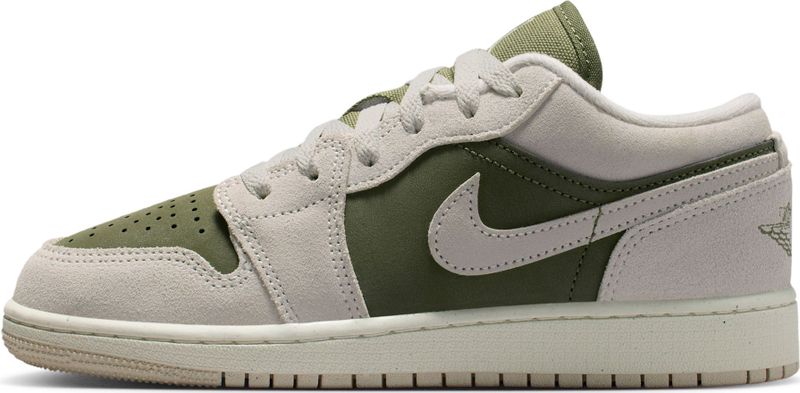 Air Jordan 1 Low SE - Kinderschoenen - Groen