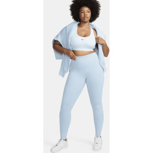 Nike Universa Lange legging met hoge taille, zakken en medium ondersteuning voor dames - Blauw