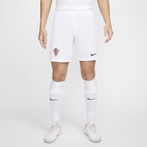 Kroatië 2024/25 Stadium Thuis/Uit Nike Dri-FIT replica voetbalshorts voor heren - Wit