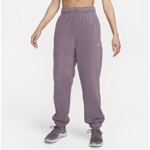 Nike Therma-FIT One ruimvallende fleecebroek voor dames - Paars