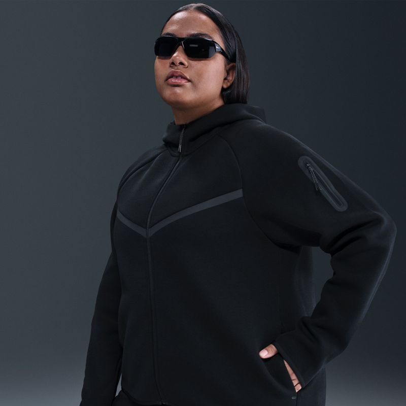 Nike - Sportswear Tech Fleece Windrunner Hoodie - Zwart