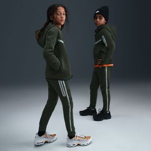 Nike Tech Fleece joggingbroek met accenten met reflecterend design voor kids - Groen