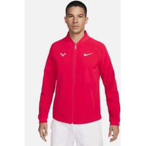 Nike Dri-FIT Rafa Tennisjack voor heren - Rood