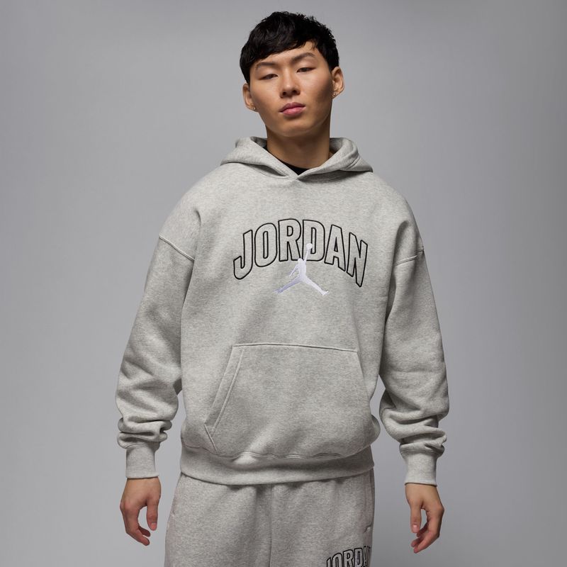 Jordan - Varsity Overhead Hoodie - Grijs - Heren