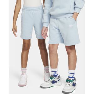 Nike Sportswear Club Fleece shorts van sweatstof voor kids - Blauw
