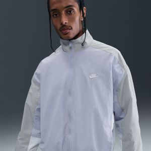 Nike Club oversized geweven trainingsjack voor heren - Grijs