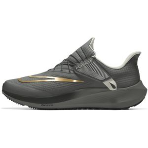 Nike Pegasus FlyEase By You Custom eenvoudig aan en uit te trekken hardloopschoenen voor heren (straat) - Zwart