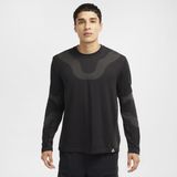 Nike, Heren, Truien, Zwart, Maat: L Wol,