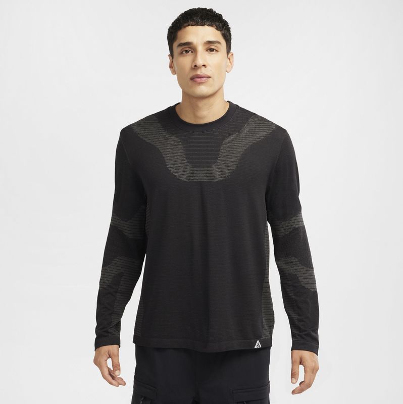 Nike, Heren, Truien, Zwart, Maat: L Wol,