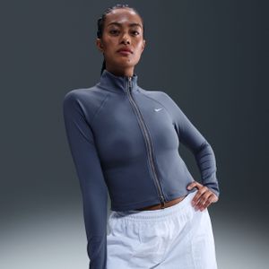 Nike - Training GLS Full Zip Track Top - Slate - Dames Sporttop