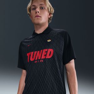 Nike - Tuned - T-shirt - Zwart - Poly Jersey