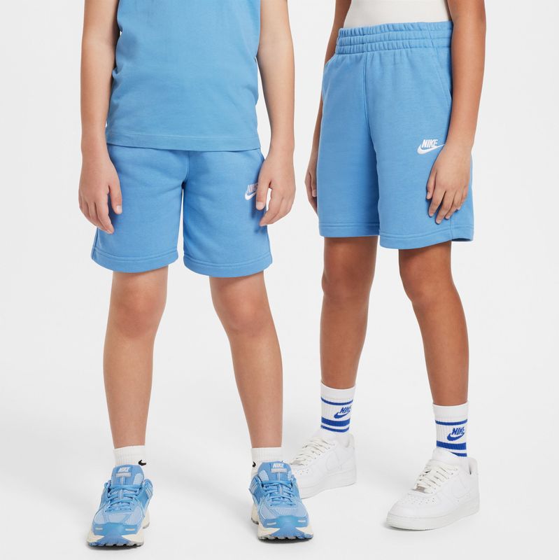 Nike - Club Fleece - Korte Broeken - Blauw