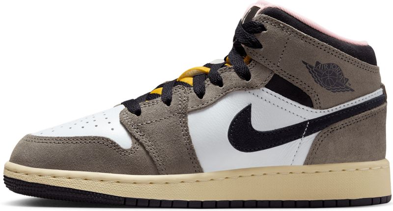 Air Jordan - 1 Mid SE - Kinderschoenen - Wit