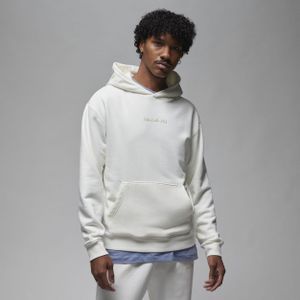 Air Jordan Wordmark fleecehoodie voor heren - Wit