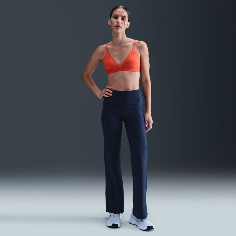 Nike One Dri-FIT - Sportbroek - Zwart - Hoog - Omvouwbare Taille