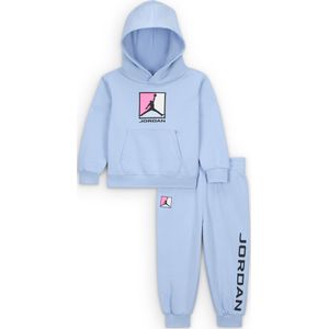 Jordan Essentials Baseline tweedelige hoodieset van fleece voor baby's (12-24 maanden) - Blauw