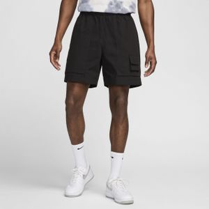 Nike Life camp shorts voor heren - Zwart