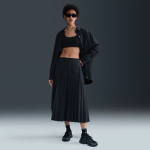 Nike 24.7 PerfectStretch Dri-FIT rok met plooien - Zwart