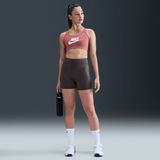 Nike - Universa - Bikershorts - Zwart - Hoge Taille zonder Naden aan de Voorkant