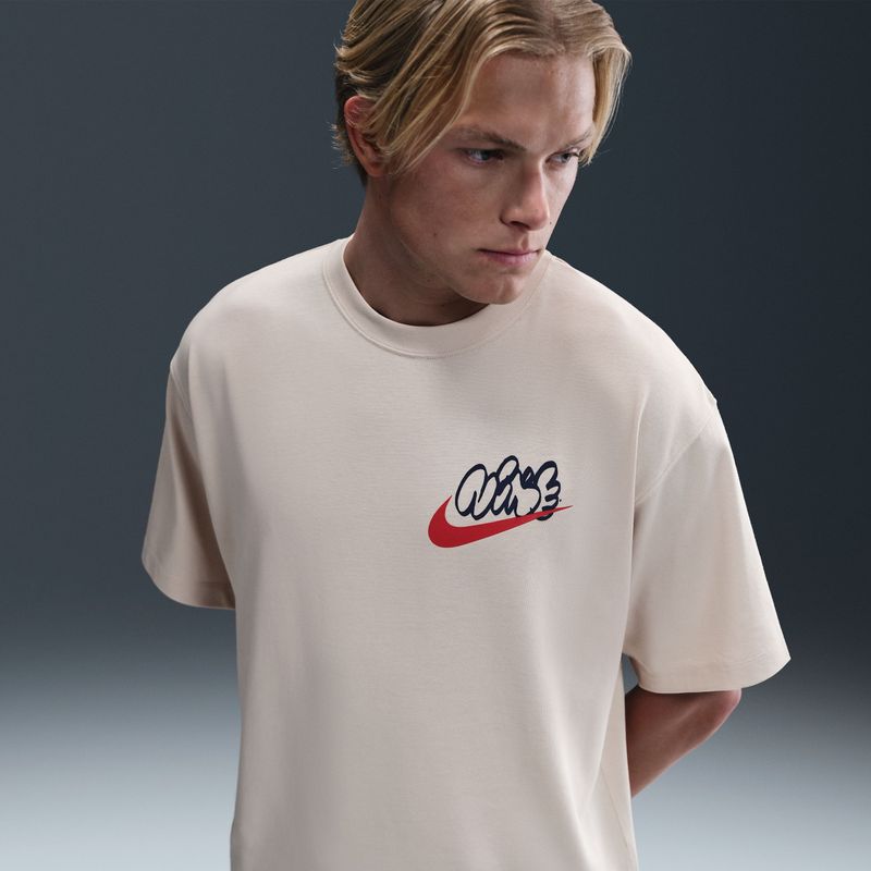 Nike - Solo Swoosh - T-shirt - Bruin