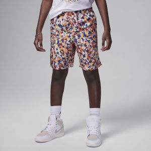 Jordan MJ Essentials Poolside shorts met print voor kids - Roze