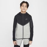 Nike - Tech Fleece Vest - Zwart Lichtgrijs Antraciet - 53% Katoen 47% Polyester
