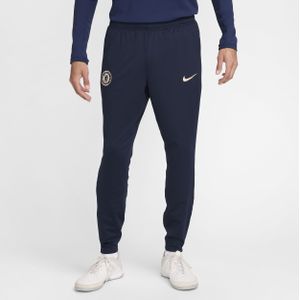 Chelsea FC Strike Nike Dri-FIT knit voetbalbroek voor heren - Blauw