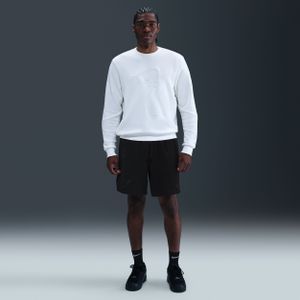 Giannis Standard Issue basketbalshorts van fleece voor heren (20 cm) - Zwart