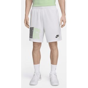 Nike Starting 5 Dri-FIT basketbalshorts voor heren (21 cm) - Wit