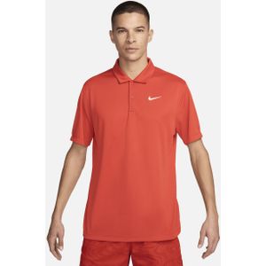NikeCourt Dri-FIT Tennispolo voor heren - Oranje