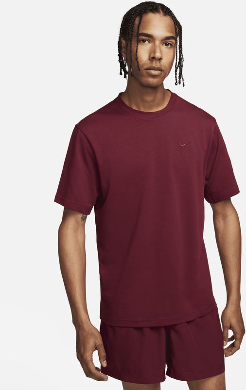 Nike Primary Dri-FIT multifunctionele herentop met korte mouwen - Rood