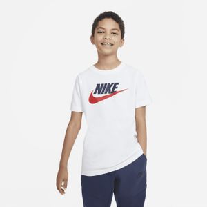 Nike Sportswear Katoenen T-shirt voor kids - Wit