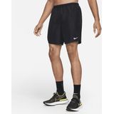 Nike Challenger Hardloopshorts met binnenbroek voor heren (18 cm) - Zwart