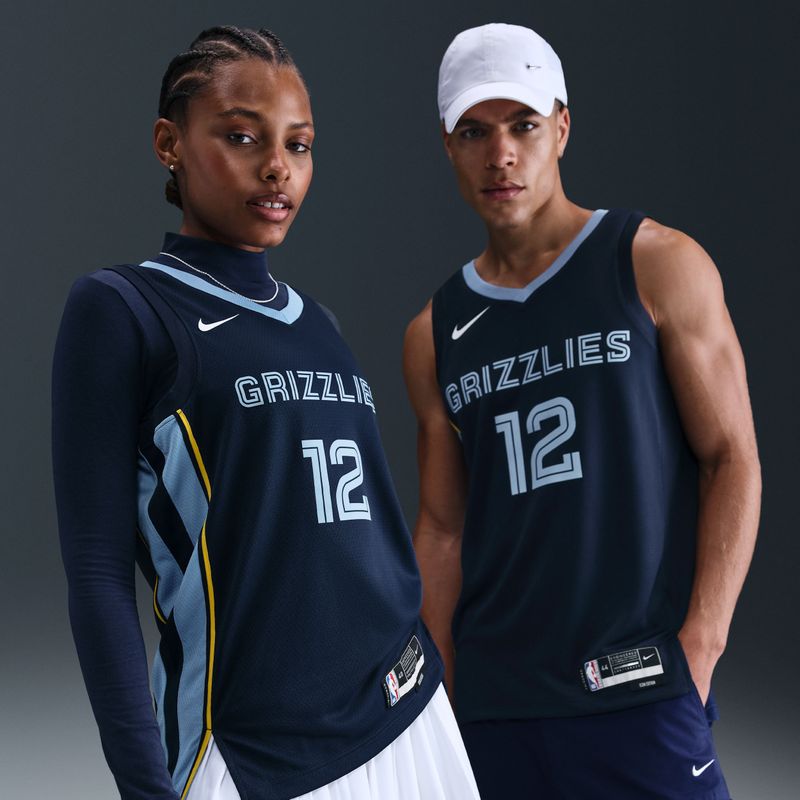 Memphis Grizzlies - Icon Edition 2022/23 - Sporttop - Blauw - Dri-FIT