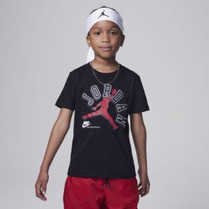 Jordan Varsity Jumpman Tee T-shirt voor kleuters - Zwart
