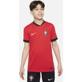 Portugal (herenelftal) 2024/25 Stadium Thuis Nike Dri-FIT replica voetbalshirt voor kids - Rood