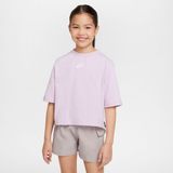 Nike - Sportswear - Meisjestop - Groen - Korte Mouwen