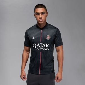 Paris Saint-Germain 2025/26 Stadium Fourth Jordan replicavoetbalshirt met Dri-FIT voor heren - Zwart