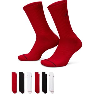 Jordan - Everyday Crew - Sportsokken - Wit - 6 Paar