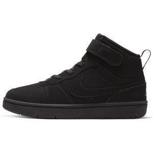 Nike - Court Borough Mid 2 - Kleuterschoenen - Zwart