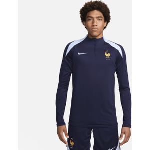 FFF Strike Nike Dri-FIT voetbaltrainingstop voor heren - Blauw