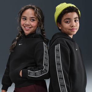 Nike - Club Fleece Hoodie - Zwart - Voor Kids
