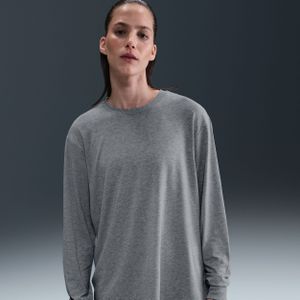 Nike - One Relaxed - Dri-FIT Damestop - Zwart - Lange Mouwen