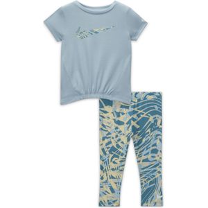 Nike Dri-FIT Leggings Set met print Babyset (12-24 maanden) - Geel