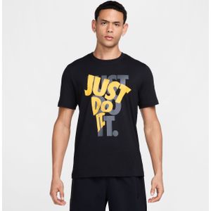 Shirt - Jersey - Ronde Hals - Normale Pasvorm - Kwartmouw - Tekst Print