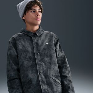 Nike Metro Ground jongenstop met knoopsluiting - Zwart