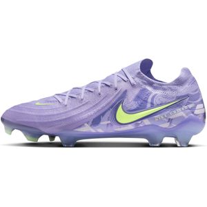 Nike United Phantom GX 2 Elite low-top voetbalschoenen (stevige ondergrond) - Paars
