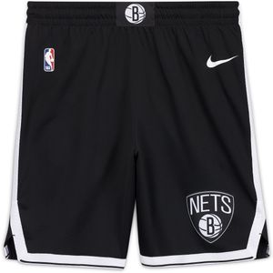 Brooklyn Nets Icon Edition Swingman Nike NBA-herenshorts - Zwart